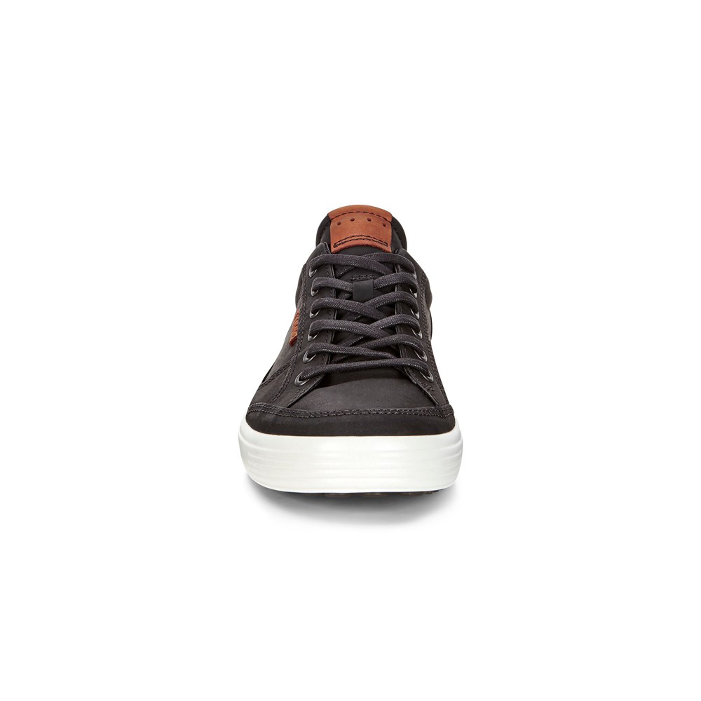 Tenis Hombre - ECCO Soft 7 Long Lace - Negros - PTD605437